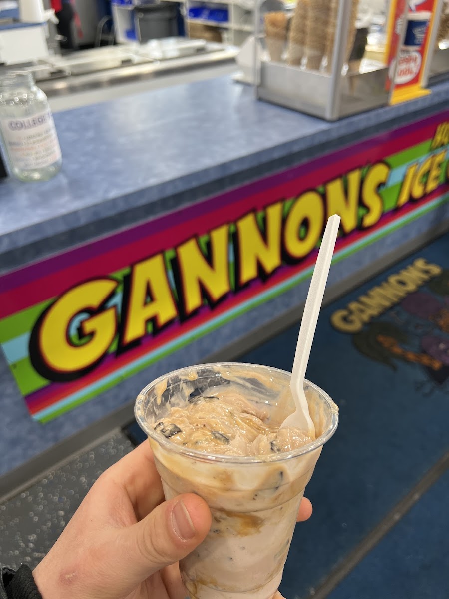 Gluten-Free at Gannons Isle Ice Cream