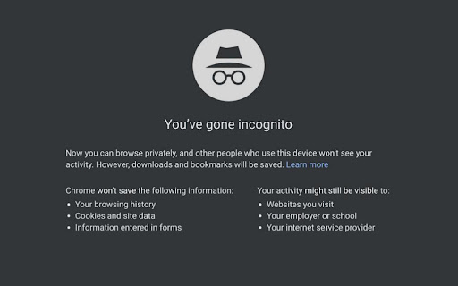 Incognito Mode