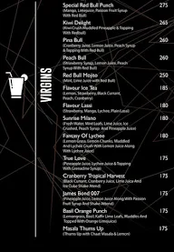 Zucca Lounge menu 4