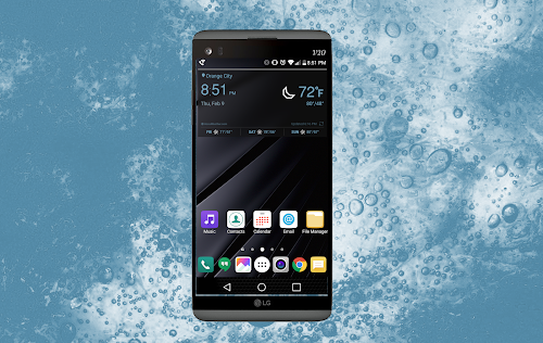 Android application Ice Blue Theme LG V20 &amp;  LG G5 screenshort