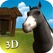 Horse Simulator game animal riding horse adventure  Icon