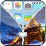 Cover Image of ダウンロード Paris Zipper Lockscreen 1.2 APK