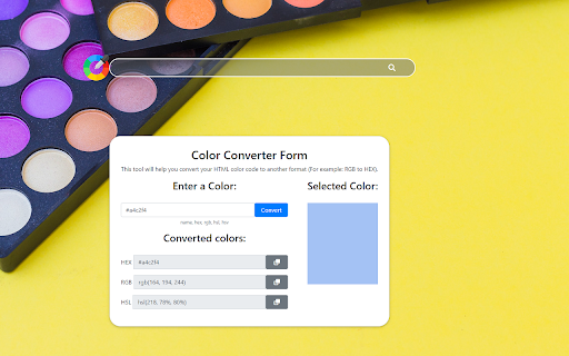 HTML Color Convertor