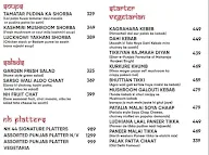 National Highway 44 menu 1