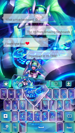 DJ Sona LoL Keyboard