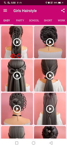 Screenshot Girls Hairstyle Step By Step