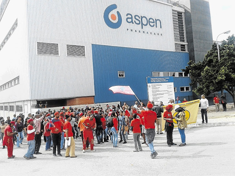 An Aspen Pharmacare building. Picture: YOLISWA SOBUWA