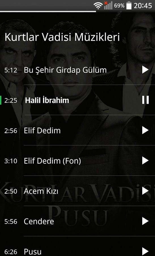 Kurtlar Vadisi Pusu Müzikleri Screen 3