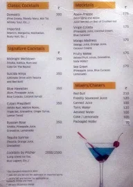 Aura - Hotel Radha Regent menu 2