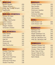 Altaj Briyani menu 1