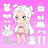 Glitter Beauty Color For Kids icon