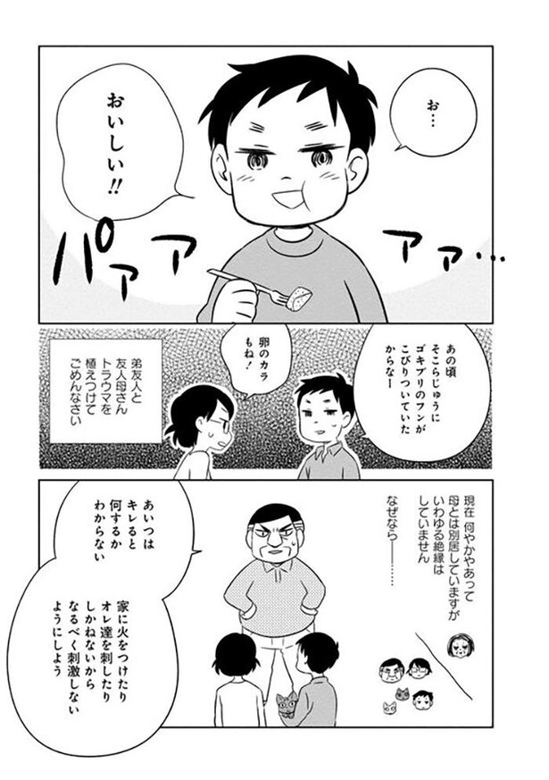 漫画 食事には小さなゴキブリが 汚部屋住人 毒親の母親に育てられた幼少期 母を片づけたい 汚屋敷で育った私の自分育て直し Trill トリル