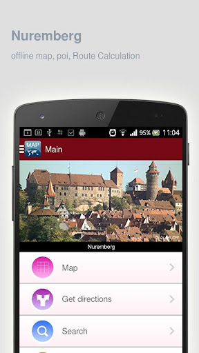 免費下載旅遊APP|Nuremberg Map offline app開箱文|APP開箱王