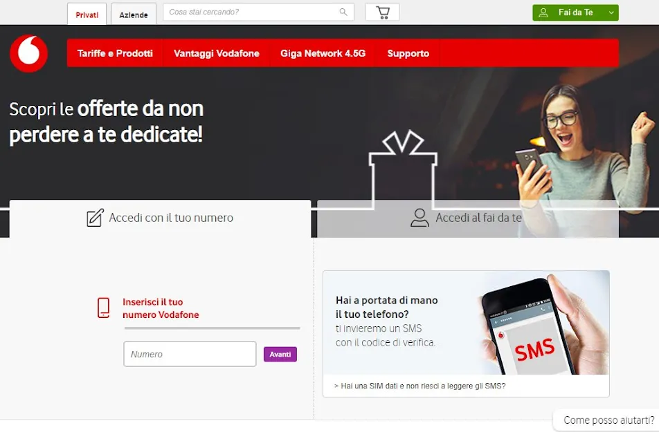 Rimodulazione Vodafone da agosto 2019