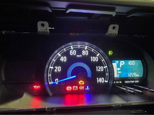 ハイゼットカーゴ のスピードメーターled打ち替え スピードメーター針色塗り替えに関するカスタム メンテナンスの投稿画像 車 のカスタム情報はcartune