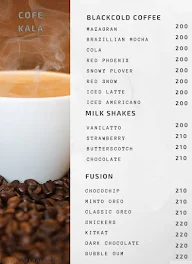 Cofe Kala menu 3