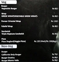 Mamma's Valle Fast Food menu 1