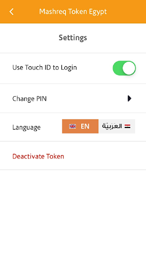 Screenshot Mashreq Token Egypt