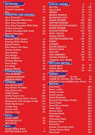 Aggarwal Sweets Snacks & Restaurant menu 1