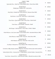 The Tiffanys House menu 3