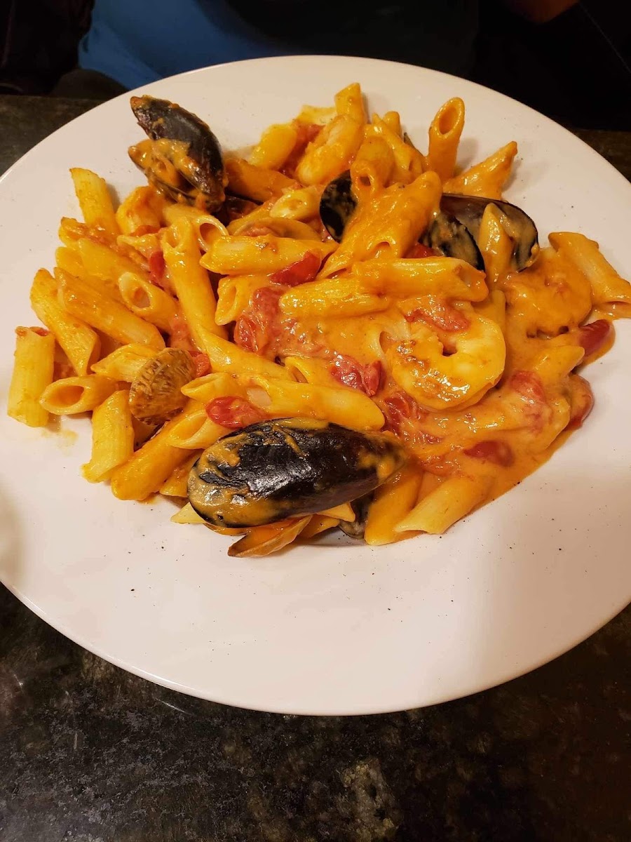 Seafood Penne