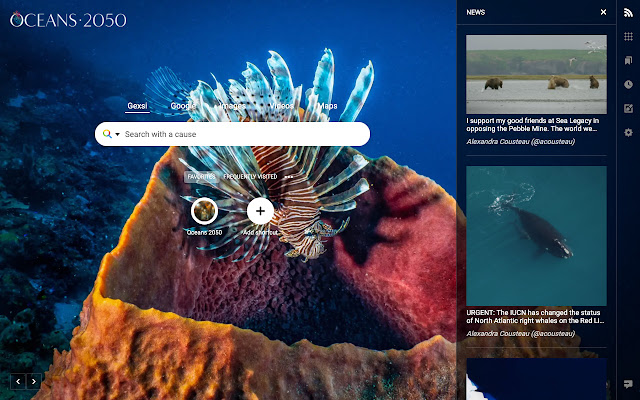 Oceans 2050 New Tab