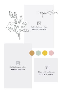 Warm Leafy Mood Board - Color Palette item