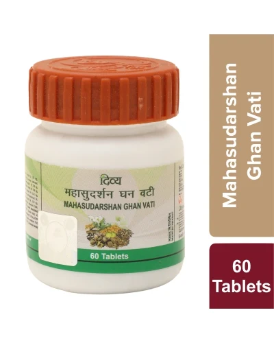 Patanjali Divya Mahasudarshan Ghanvati Plus 60 Tab - 20 gm