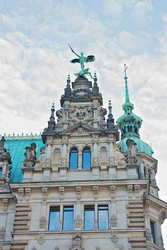 Germany-Hamburg-Rathaus - The Rathaus, or city hall, of Hamburg, Germany.