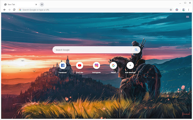 The Witcher Wallpapers New Tab