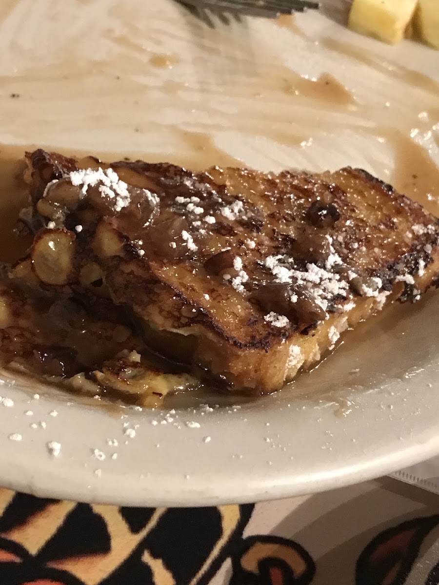 Gluten-Free French Toast at Branson's Center Stage Grille & Kaffee Haus