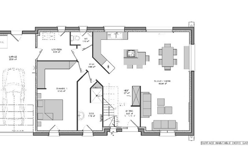  Vente Terrain + Maison - Terrain : 1 009m² - Maison : 147m² à Bernieulles (62170) 