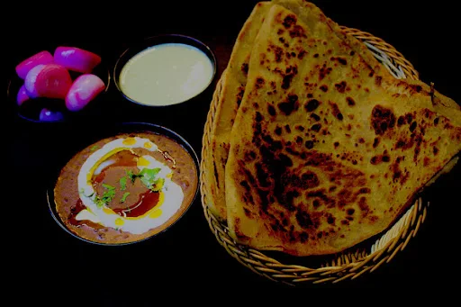 Dal Makhani [300ml] With 2 Tawa Tringular Paratha