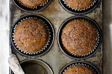 Healthy Gingerbread Muffins