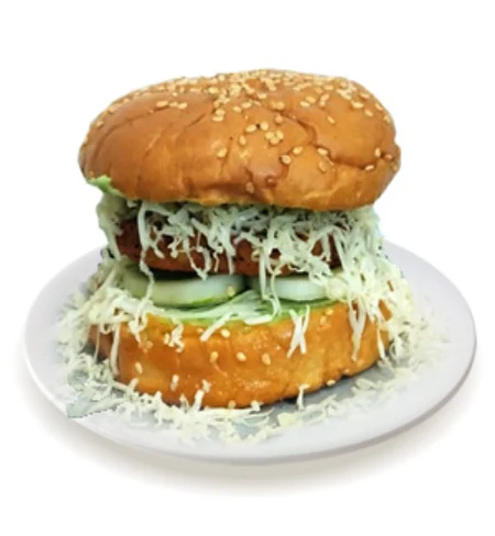 Veg Paneer Cheesy Burger