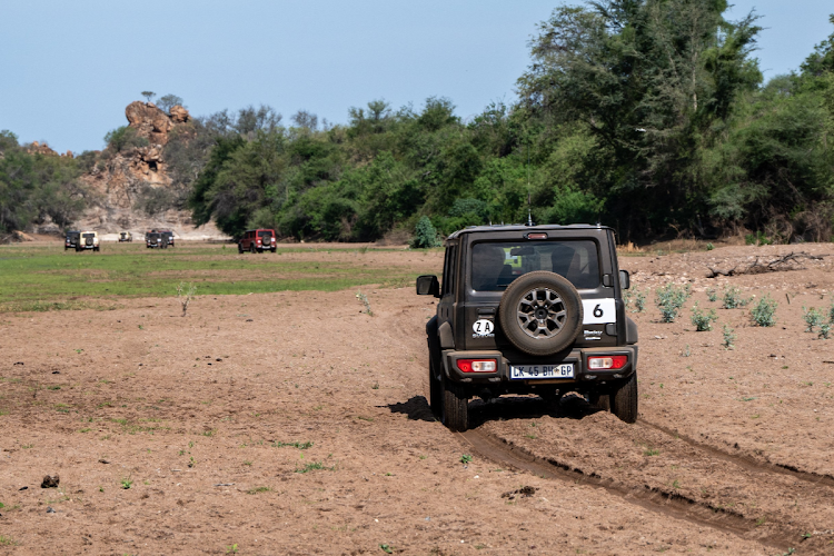 The Jimny is built for adventure trails.