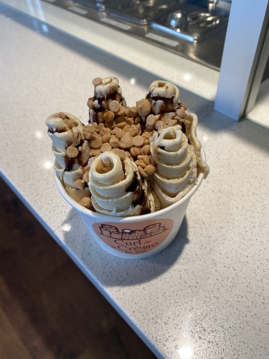 Gluten-Free Ice Cream at Curl de la Crème