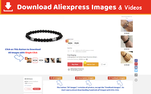 Download Images & Videos in AliExpress Preview 4