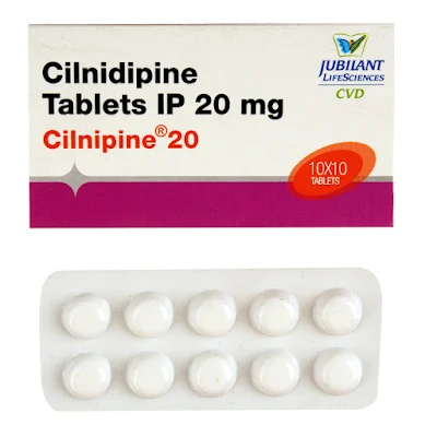 CILNIPINE 20MG TABLET