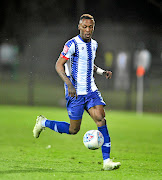 Yannick Zakri during the Absa Premiership 2018/19 match between Maritzburg United and Highlands Park at Harry Gwala Stadium in November. The striker has gone awol.   /BackpagePix / Samuel Shivambu