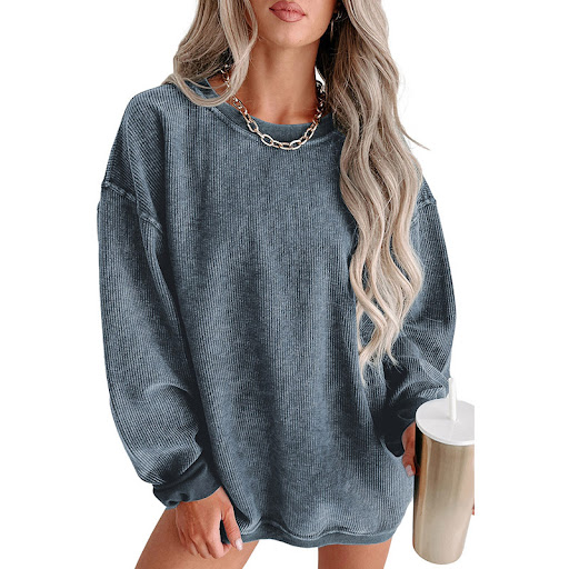 Title 2, Womens Casual Style Solid Color Knitted Long-s...