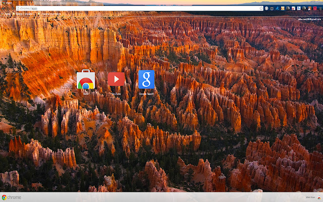 Bryce Canyon Sunrise chrome extension