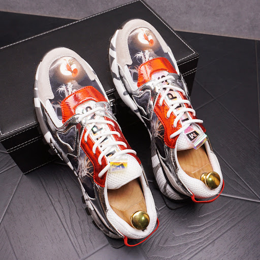 Title 8, Personalized Thick-Soled Sports Casual Shoes wi...