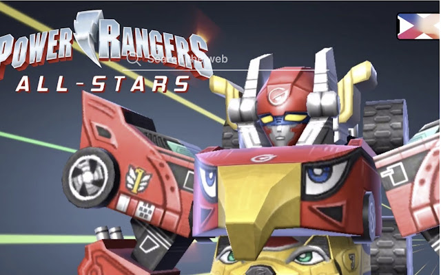 Power Rangers All Stars Wallpapers Game Theme