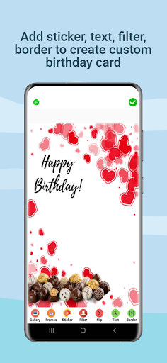 Screenshot Birthday Card With Photo