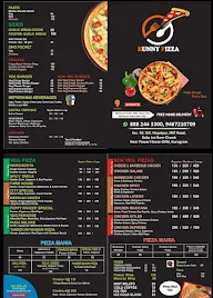 Hunny Pizza menu 1