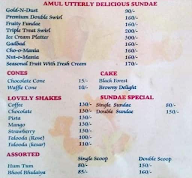 Amul Parlour menu 2