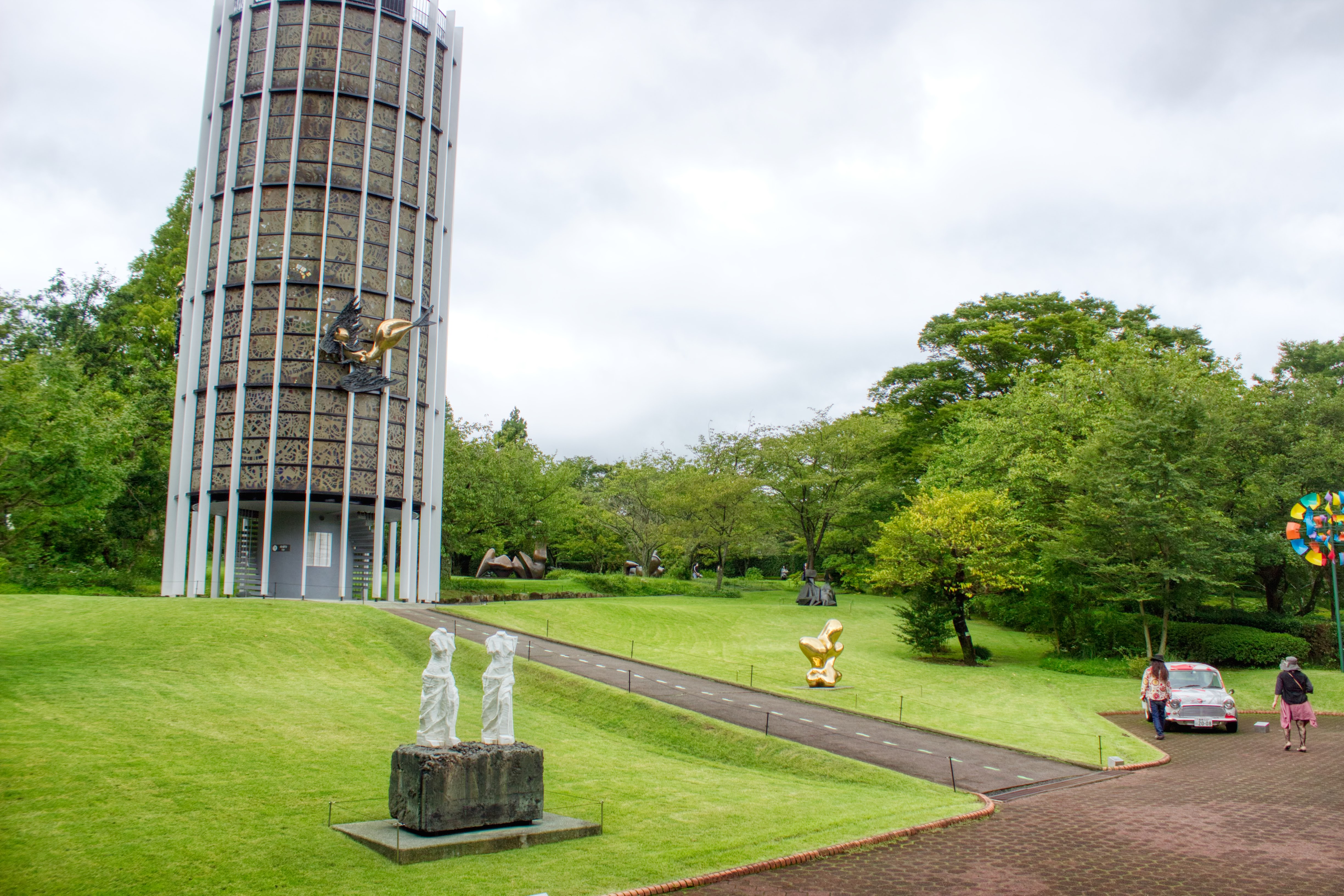 箱根彫刻の森美術館(展望塔外観)