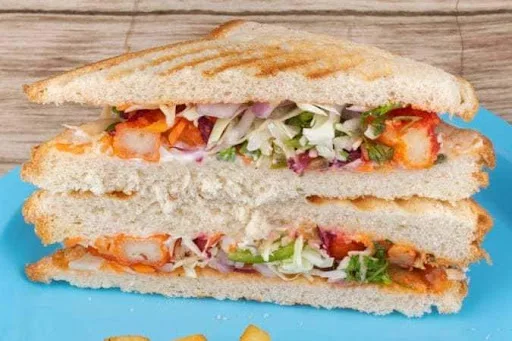 Veg Cheese Paneer Grilled Sandwich