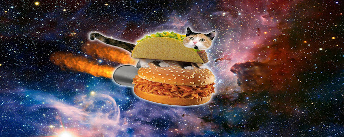 Space Cat Wallpaper HD Custom New Tab marquee promo image